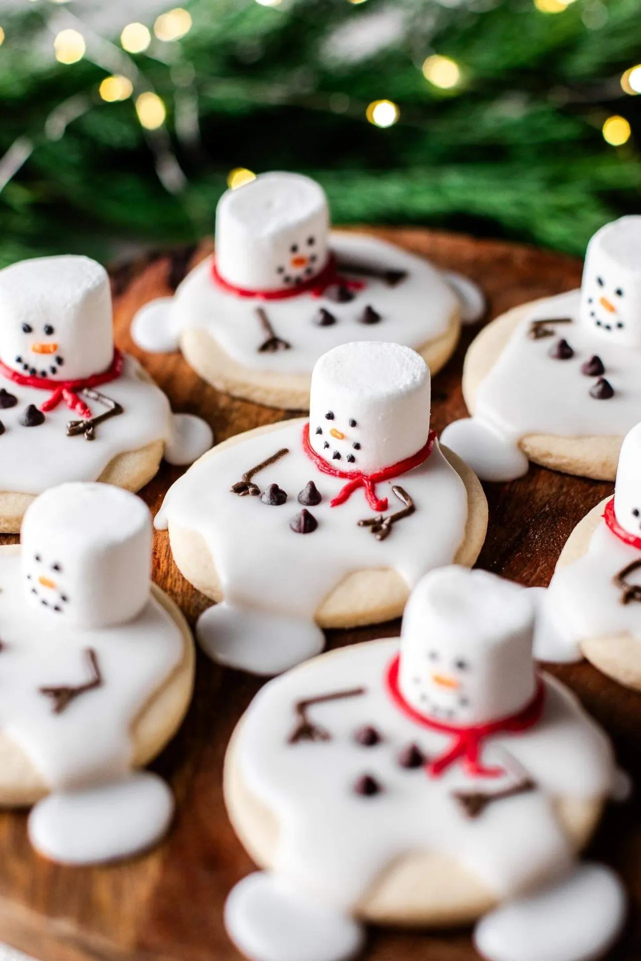 melting snowman cookies 1 2 scaled