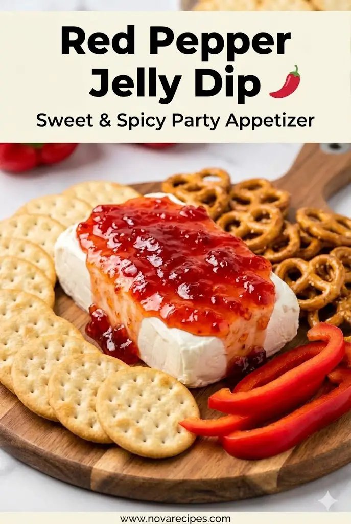 Easy Red Pepper Jelly Dip
